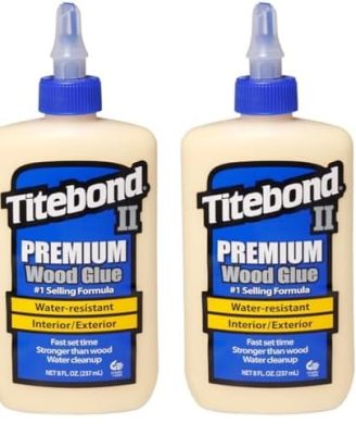 Titebond 5003 II Premium Wood Glue, 8-Ounces (Pack of 2)